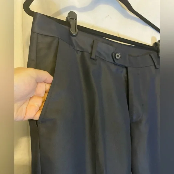 Zara Man PC Suit Navy Blue Suit Jacket Size 42 Pant Size 34